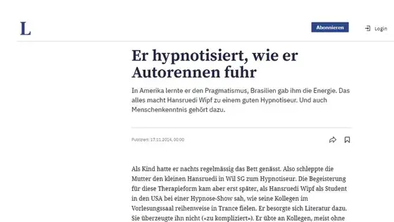 Hypnose.NET am Wundkongress Salzburg 2021